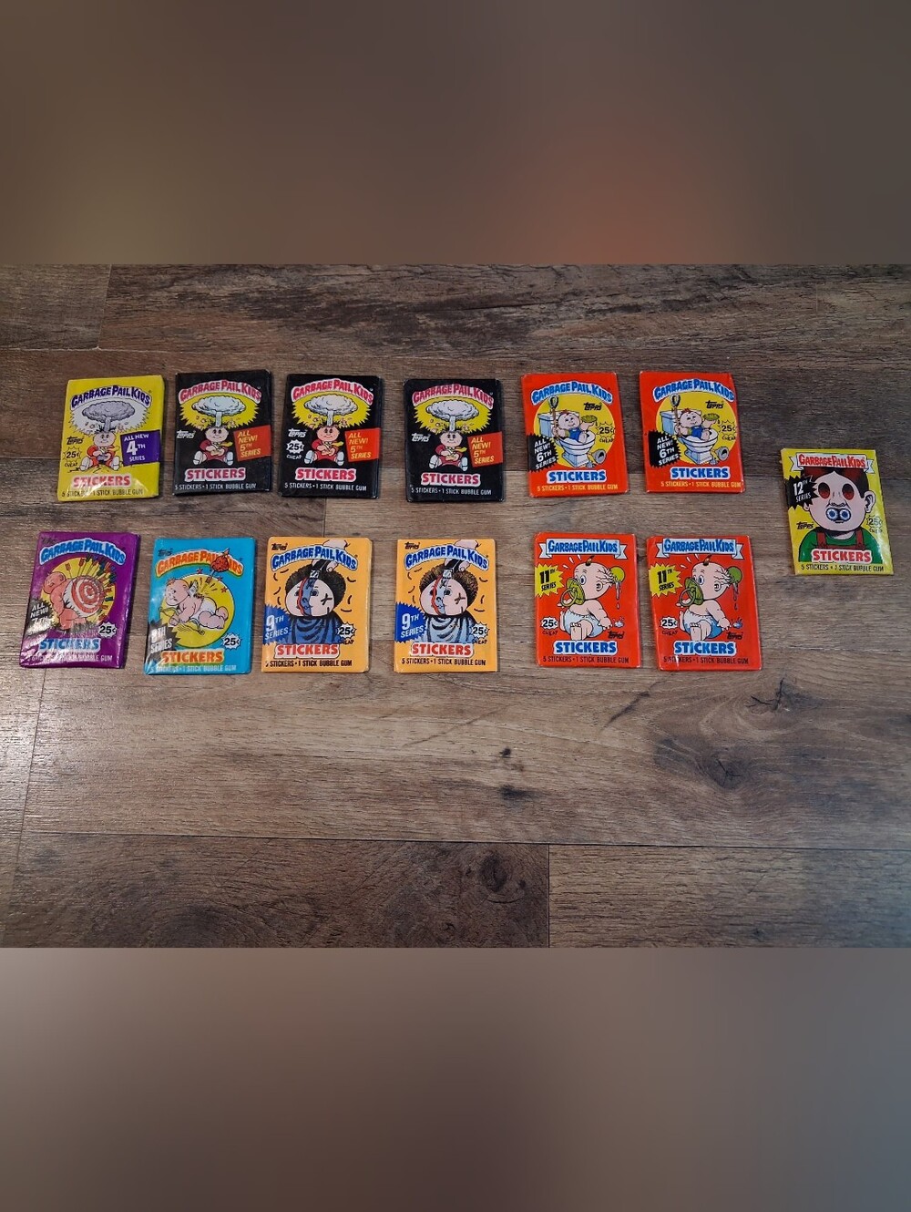 Vintage Sealed Garbage Pail Kids Card Sets